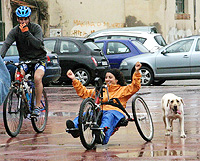 Vies Verdes de Girona en bicicleta adaptada